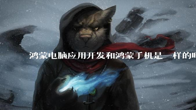 鸿蒙电脑应用开发和鸿蒙手机是一样的吗？