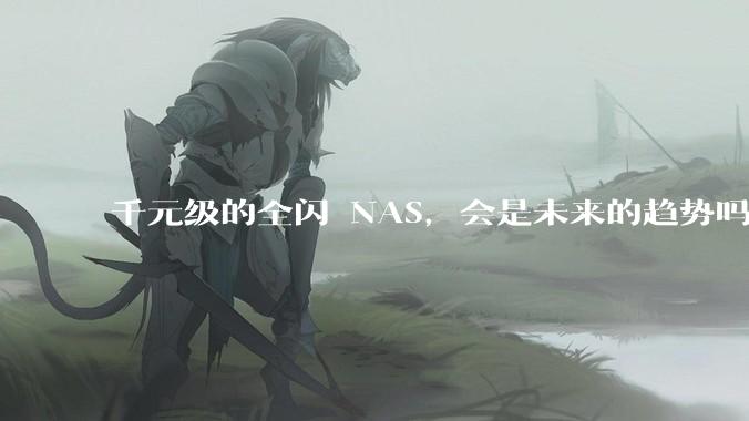 千元级的全闪 NAS，会是未来的趋势吗？