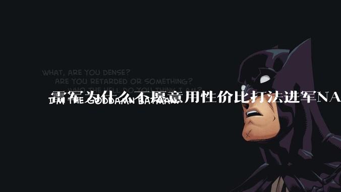 雷军为什么不愿意用性价比打法进军NAS？